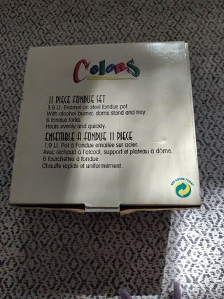 Set de Fondue Multicolor