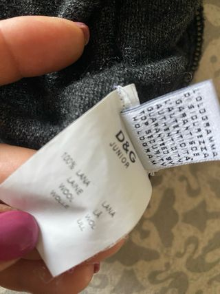 Casaco D&G 2 anos