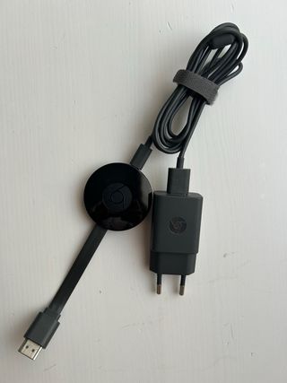 Google Chromecast con cargador