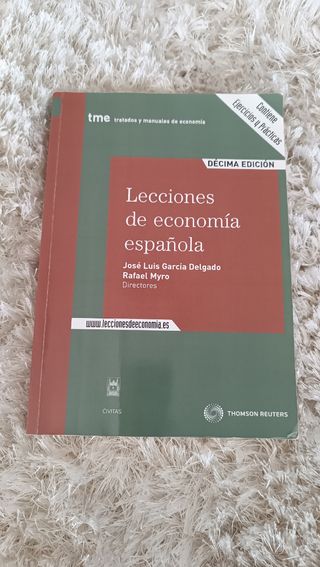 Lecciones de economía española