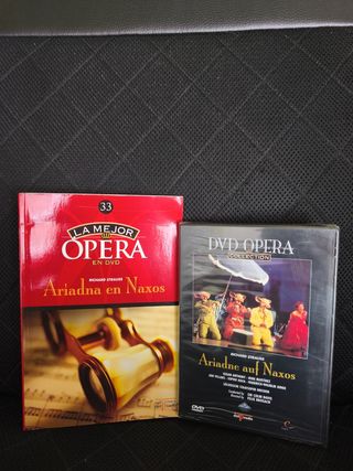 Libro y DVD Ariadna en Naxos Ópera