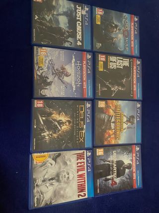 Lote 8 Juegos PS4 (PlayStation 4)