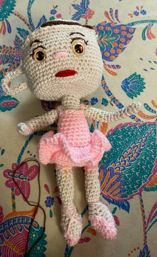 Cappuccina ballerina amigurumi