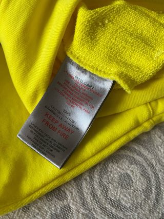 Casaco Dior 4 anos Amarelo