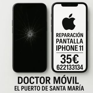 Reparación Pantalla iPhone 11 - 35€