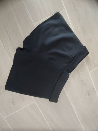 Falda pantalón negra