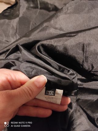 Giubbotto uomo nero taglia 4XL