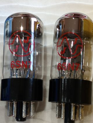 Par de válvulas JJ 6ns7 nuevas y matcheadas