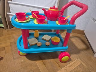 Carro de té infantil Juguettos