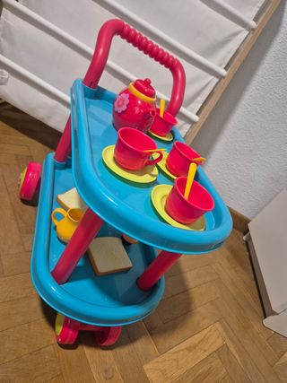 Carro de té infantil Juguettos