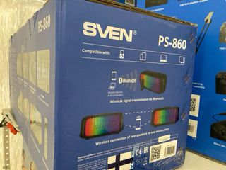 Altavoz portátil Sven PS-860 Bluetooth