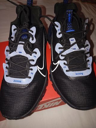 Nike React Vision Zapatillas Negras y Azules