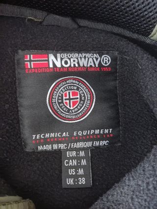 Chaqueta Geographical Norway Polar Verde Oliva