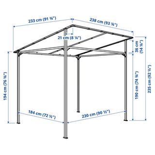 Gazebo in perfette condizioni