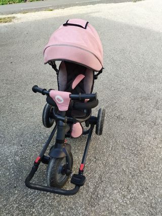 Triciclo Silla Paseo Bebé Rosa