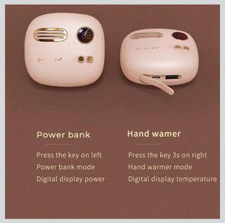 Calentador de manos y Powerbank 52°WARM