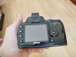 Cámara Nikon D40 Negra