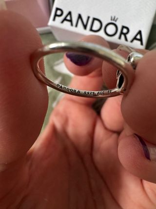 Anillo Pandora Disney Mickey Plata