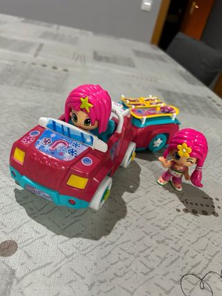 Set Pinypon Coches y Muñecas