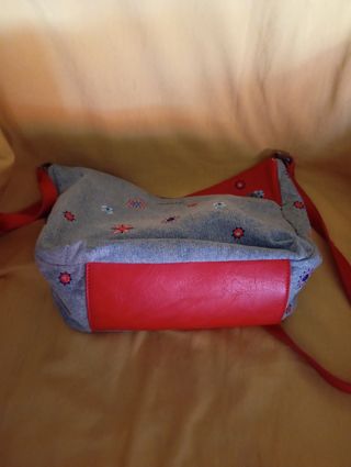 Bolso Desigual Azul y Rojo