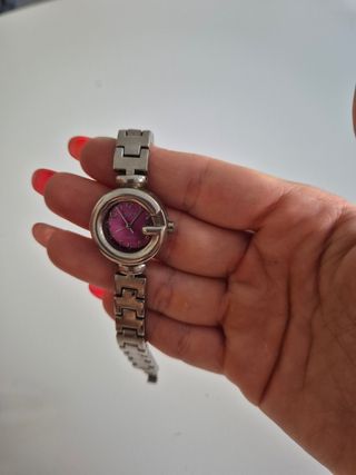 Reloj gwg Mujer Rosa y Plateado