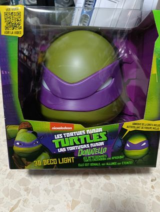 Lámpara Decorativa Tortugas Ninja Donatello.
