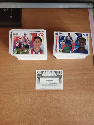 Cartas Liga Este 25-26 Repetidas