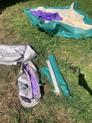 Tienda de campaña para 4 personas