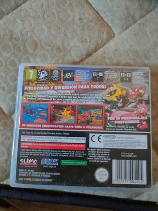 Sonic & Sega All-Stars Racing Nintendo DS