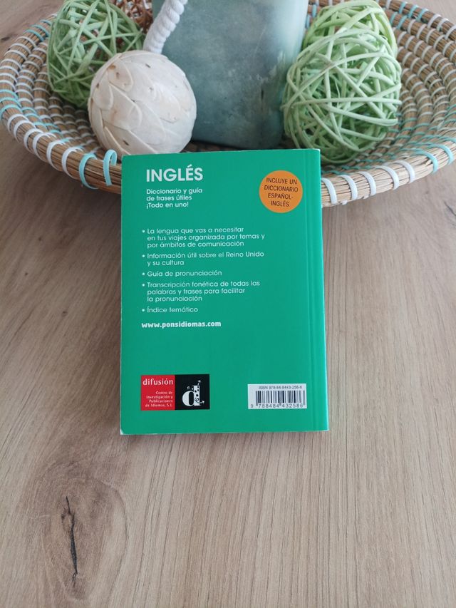 Libro guia INGLÉS. Guía de conversación y dicciona