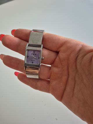 Reloj SWS Mujer Morado y Plateado