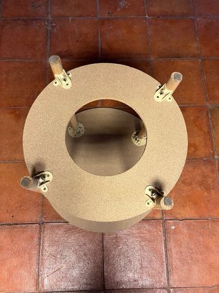 Mesa camilla redonda 80 cm (estructura)