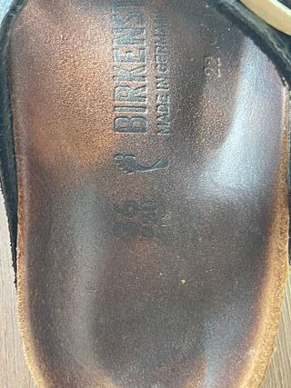 Sandalias Birkenstock Negras Talla 36