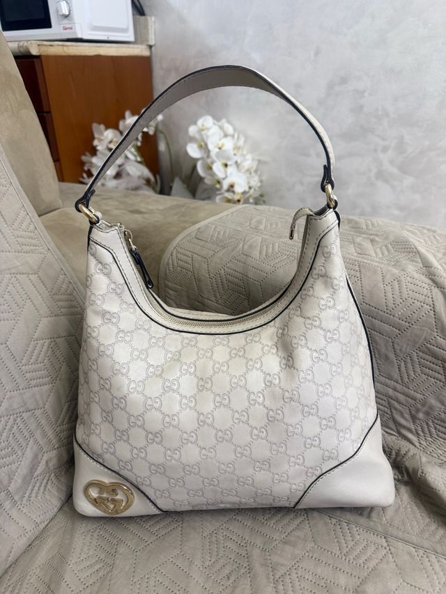 Borsa Gucci Pelle Bianca