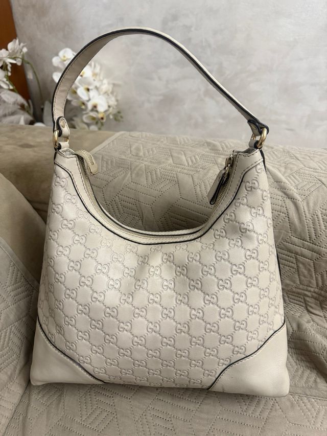 Borsa Gucci Pelle Bianca