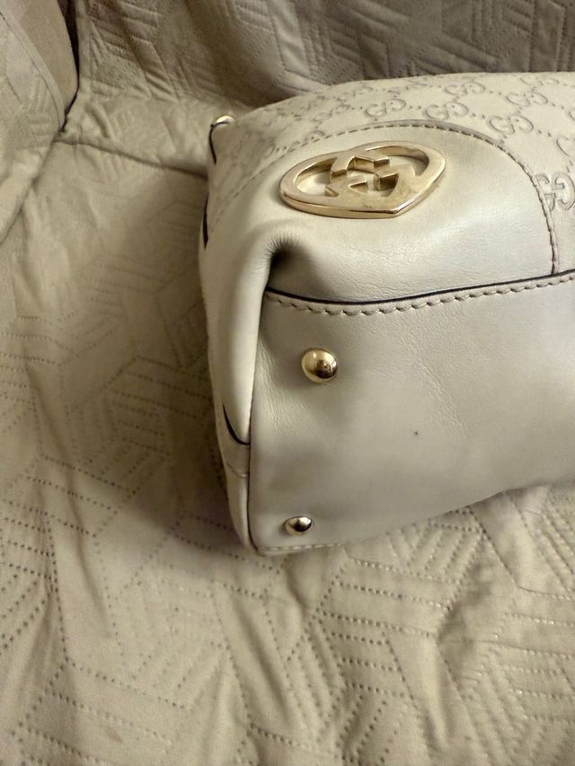 Borsa Gucci Pelle Bianca