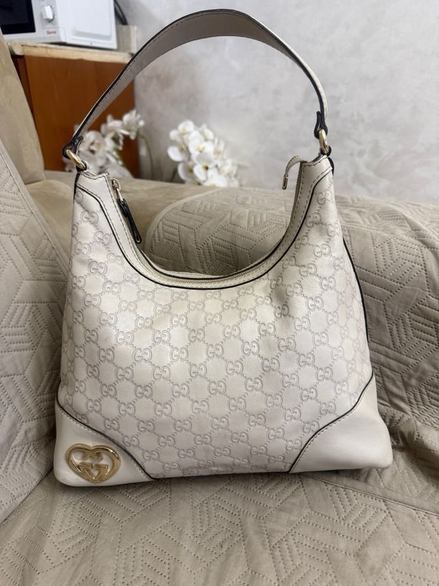 Borsa Gucci Pelle Bianca