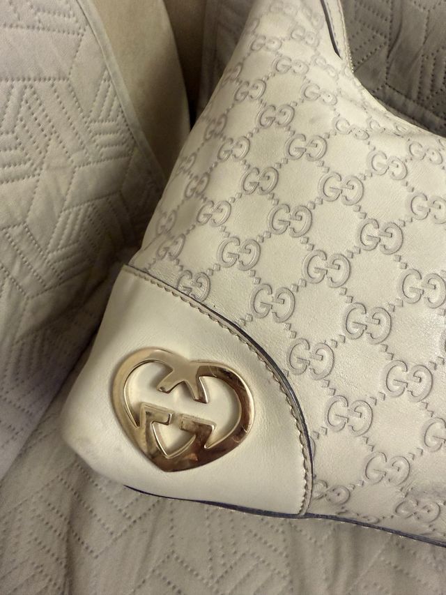 Borsa Gucci Pelle Bianca