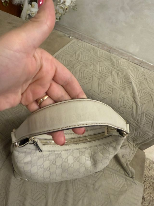 Borsa Gucci Pelle Bianca
