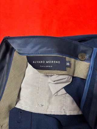 Traje Alvaro Moreno Azul y Camisa Blanca Celopman