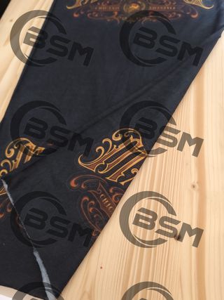 Scaldacollo Mas Loco nero e oro