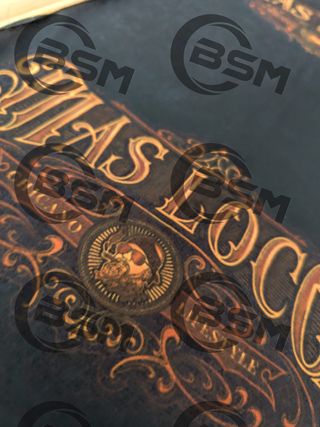 Scaldacollo Mas Loco nero e oro