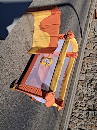 Cuna de viaje plegable 