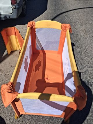 Cuna de viaje plegable 