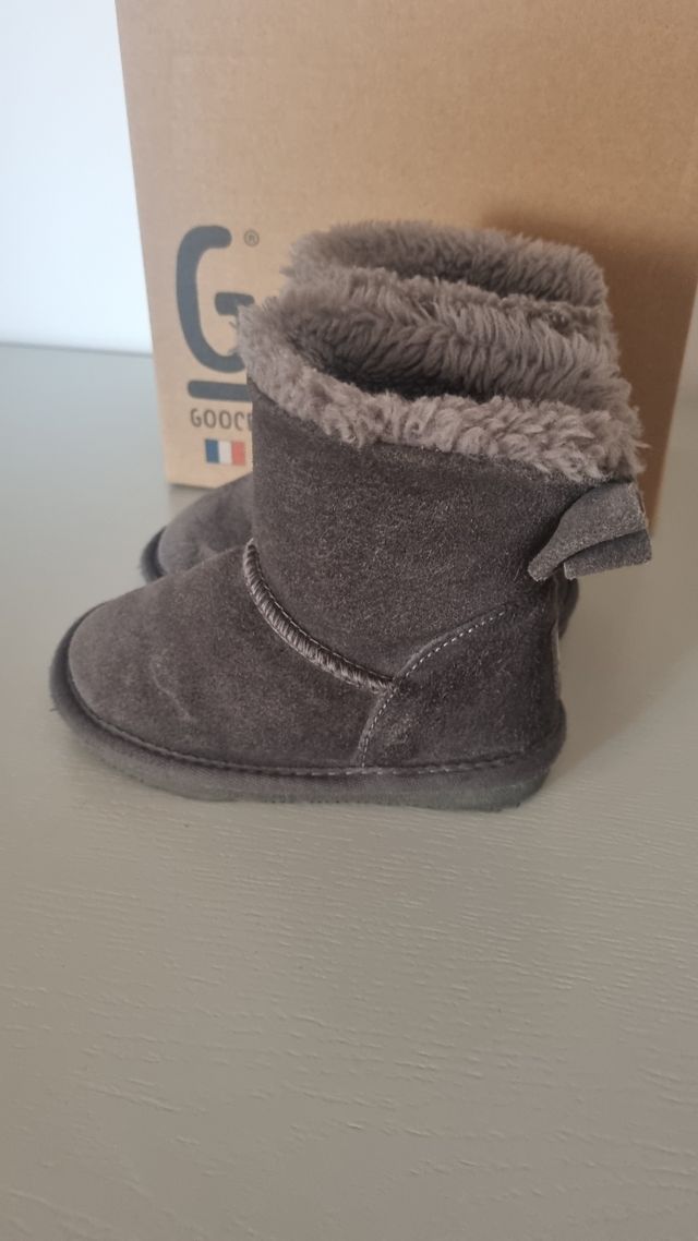 Botas Gooce cuero y lana Talla 25