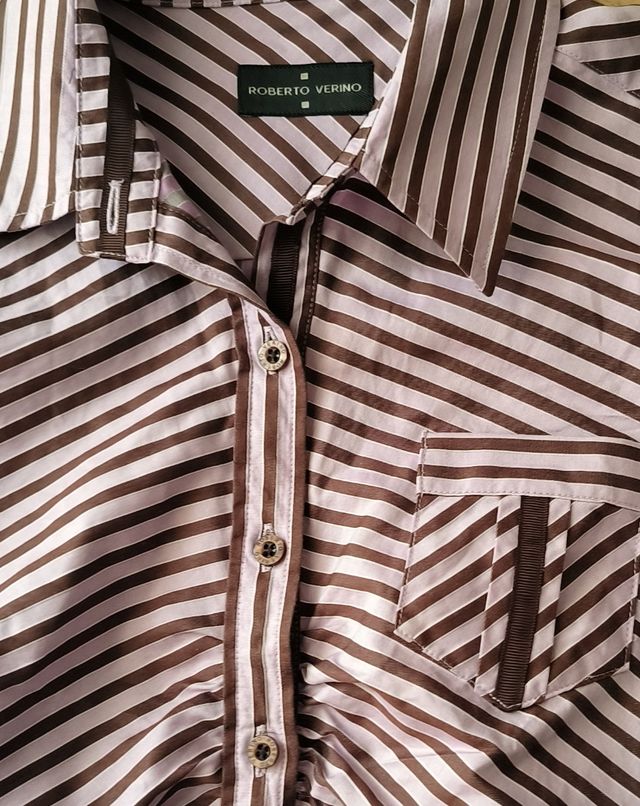 Camisa rayas Roberto Verino