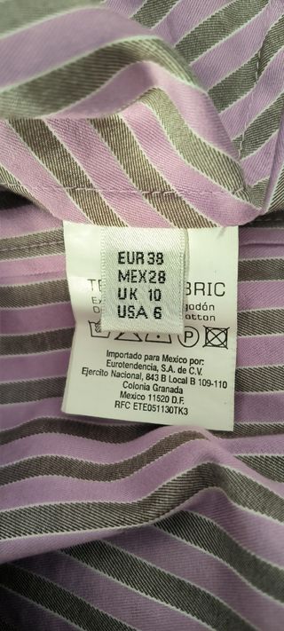 Camisa rayas Roberto Verino