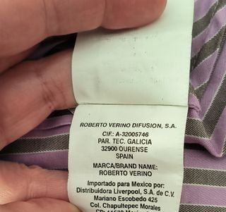 Camisa rayas Roberto Verino