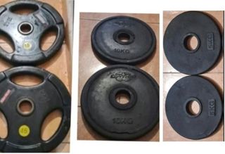 PESAS LOTE DISCOS OLIMPICOS 60KG