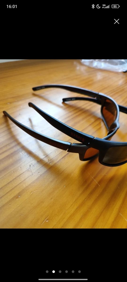 Gafas de sol marca rapala negras o marrones